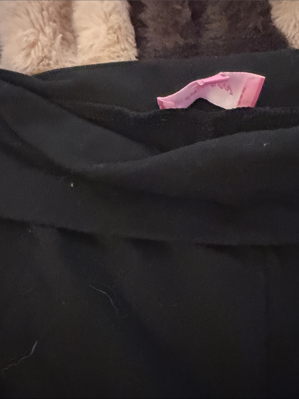 Edikted Women's Black Flared fold over Pants - Picture 3 of 3